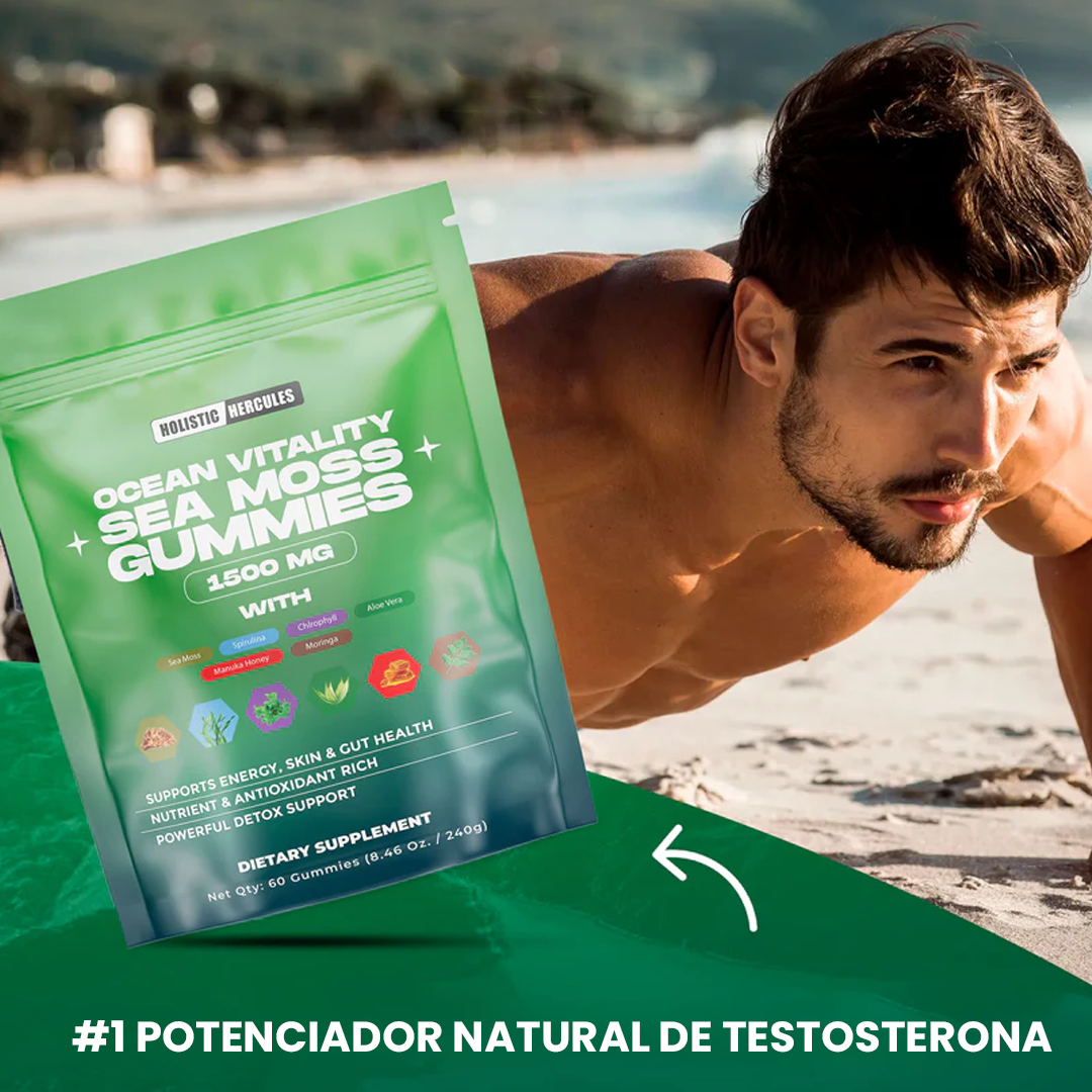 Gomitas de musgo marino