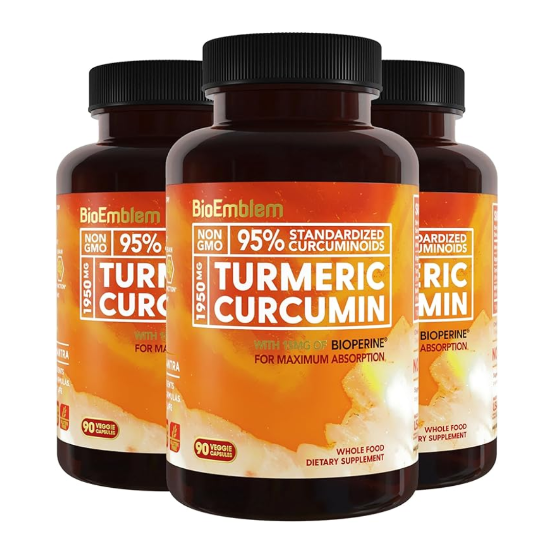 Bienestar Natural con Turmeric Curcumin – Energía, Salud y Vitalidad en Cada Cápsula