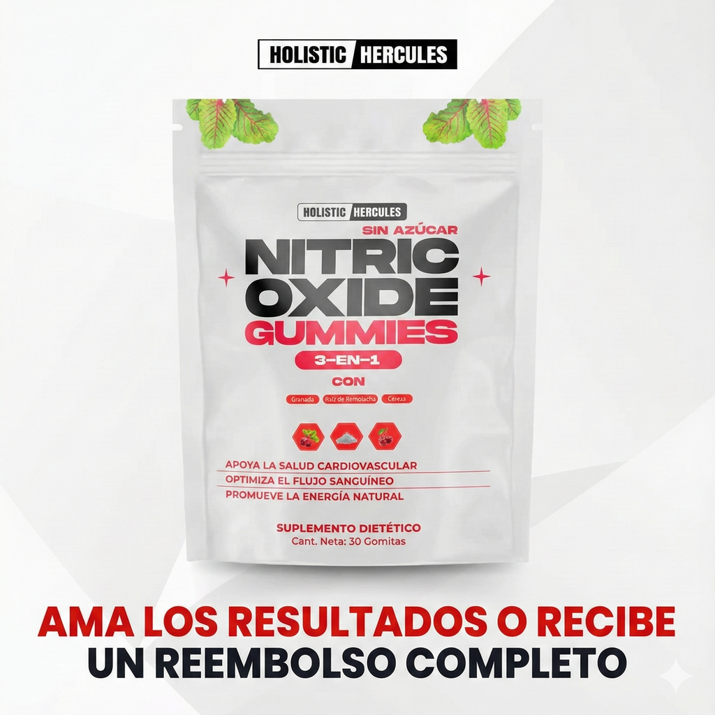 Gomitas de óxido nítrico Hercules (estimulantes del flujo sanguíneo)