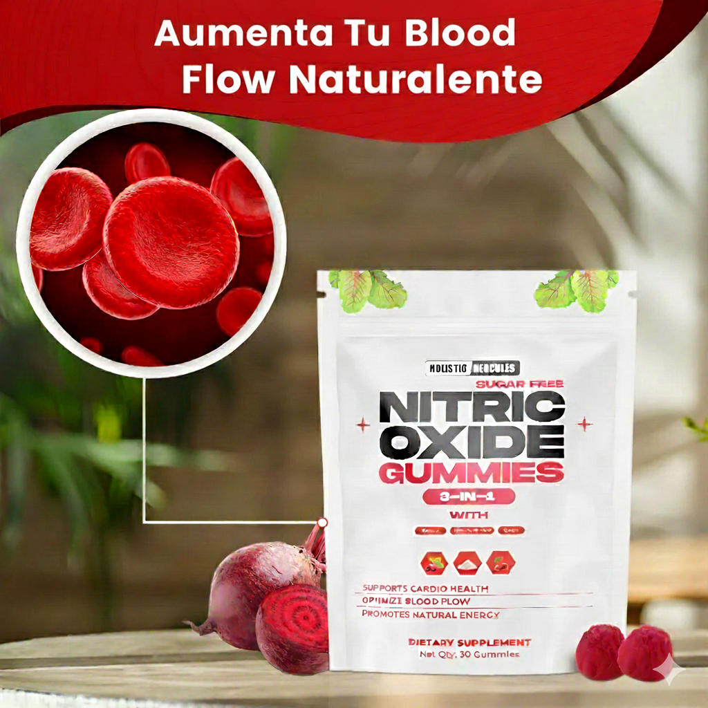 Gomitas de óxido nítrico Hercules (estimulantes del flujo sanguíneo)